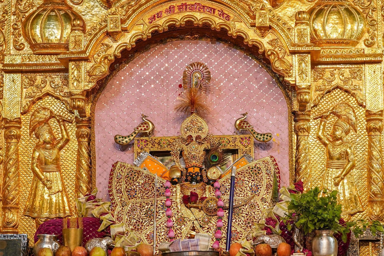 श्री सावरिया सेठ जी - दिव्य स्वरूप